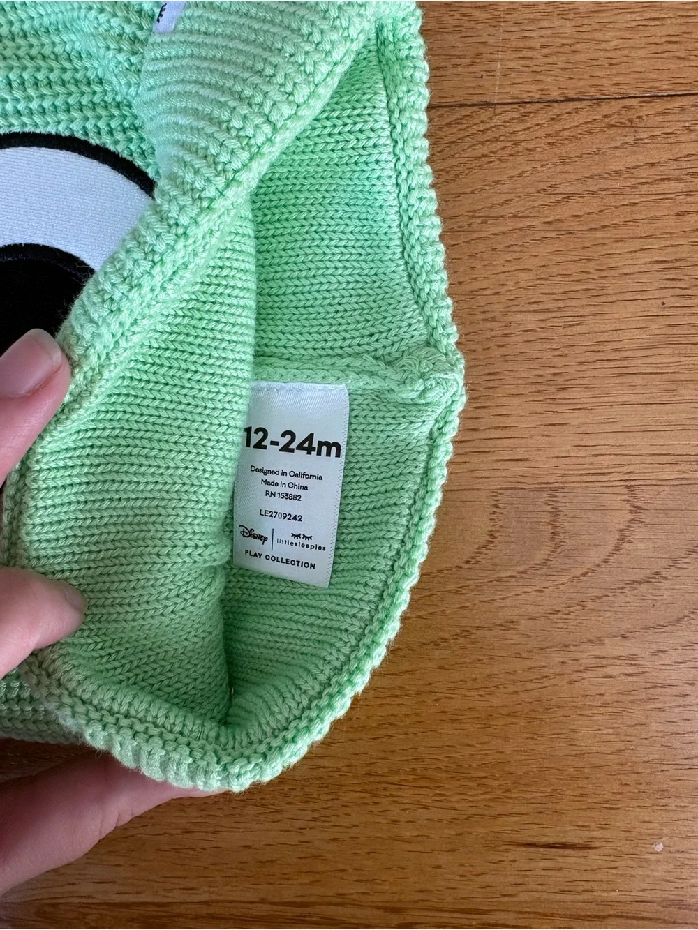 Little Sleepies Beanie | Mike Wazowski | NWOT